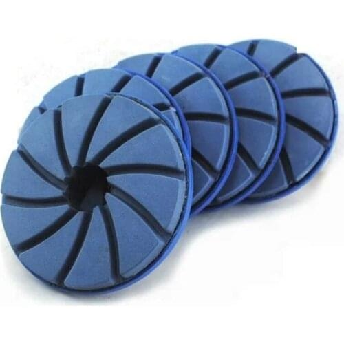 4''5''6'' Inch Snail Lock Diamond Marble Polishing Pads Concrete Floor Edge Grinding High Quality