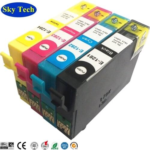 T1281 - T1284 T1285 Compatible ink Cartridge For EPSON Stylus S22 SX125 SX130 SX230 SX235W SX420W SX425W SX430W SX435W Ink