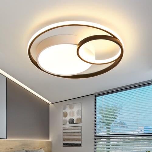LED Ceiling Light for Living Room Moden Ceiling Lamp Easy Install Bedroom Kitchen Surface Ceiling Lights With Remote Control
