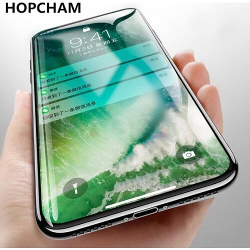 Tempered Glass Full Cover On The For IPhone 8 7 6 6s Plus Protective Glass on For IPhone X XR XS MAX 5 5S Screen Protector Film