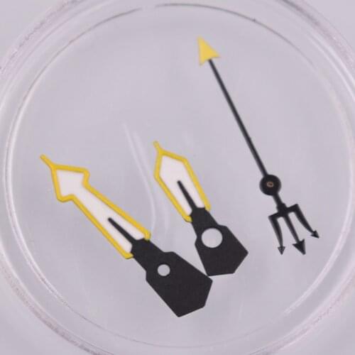 Watch Hands parts Fit Japan NH35 NH36 Movement Green Luminous watch hands