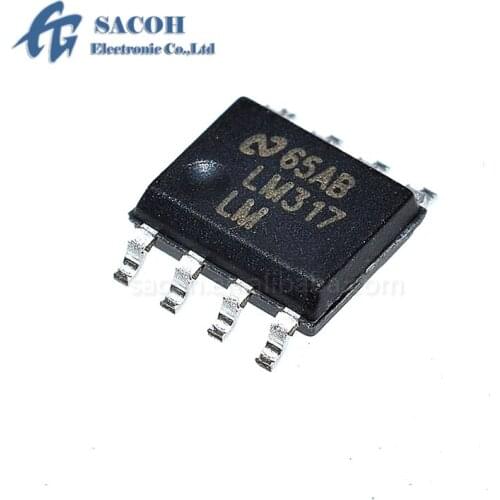 10PCS/lot New OriginaI LM317LMX LM317LM LM317 or LM317DR2G LM317LDR2G LM317LBDR2G LM317 SOP-8 Adjustable Regulator