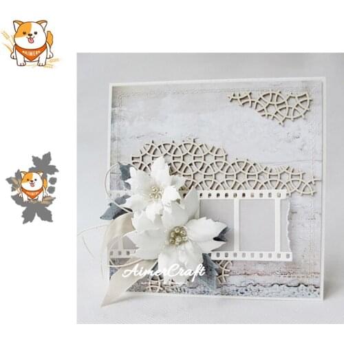 3PCS Flowers Plant Metal Cutting Dies Scrapbooking Stencil DIY Decorative Craft Embossing Die Cuts Card Making New Dies For 2019