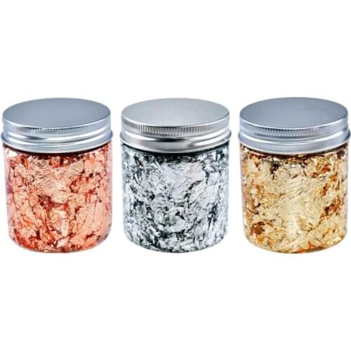 3pcs Nail Art Glitter Paper Flake Foil Chips Decal Decoration 3D Sticker DIY Crafts Filling Material Accessories droshipping