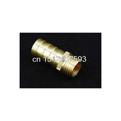5pcs 3/4" BSP Male-16mm Barb Hose Brass Adapter Coupler