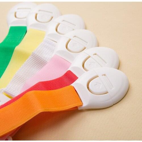 5Pcs/Lot Cabinet Locks & Straps Table Corner Edge Protection Cover Baby Edge & Corner Guards 6 colors Child Cabinet Locks