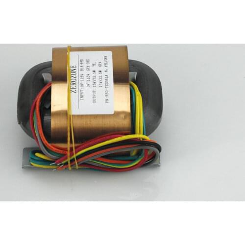 65VA 2 Lines Pure copper R-core transformer 9V 12V 15V 18V 20V 24V 26V 28V -- L13-15-1