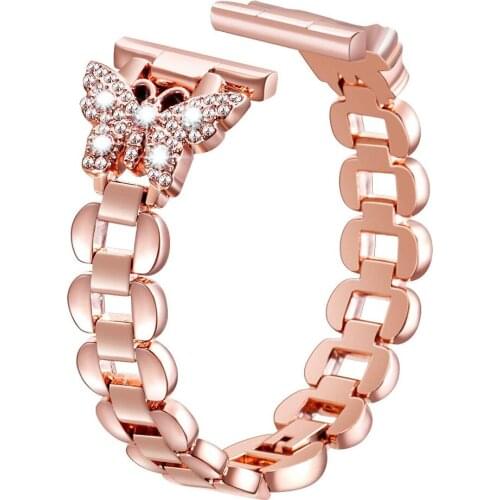 Bling strap for apple watch 6 se 40mm 44mm band women Bracelet for iwatch 5 4 3 38mm 42mm bands Stainless steel Jewelry strap