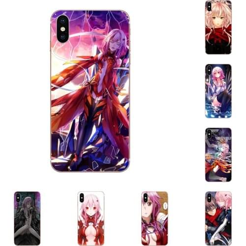 For HTC U11 Life Capa U11 Plus U 11 U12 Life Coque Cell Phone Case Shell Transparent TPU Lovely Anime Girl Inori Guilty Crown