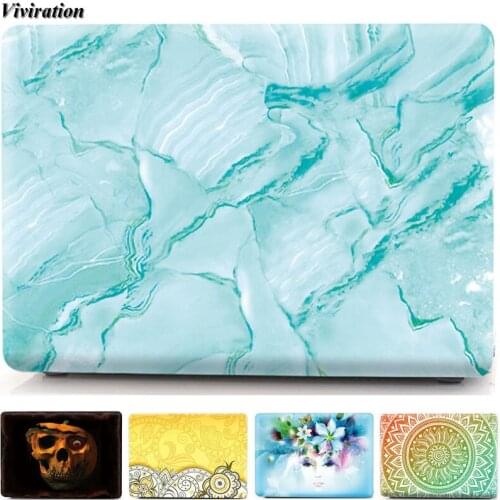 Marble Prints PVC Case For Macbook Pro 15 A1286, Pro 15 A1707/1990, Pro16 A2141 For Macbook Air 13/ Macbook Air 11 A1370 A1465