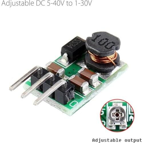 DD40AJSA DC-DC 5V-40V to 1-30V Buck Converter Power Wide Voltage Adjustable Step Down Module