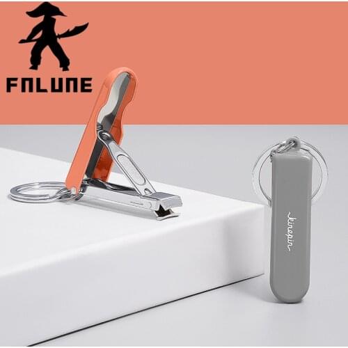 FnLune Professional Stainless Steel Nail Clipper Fingernail Cutting Trimmer Machine Toenail Scissors Nippers Plier Pedicure Tool