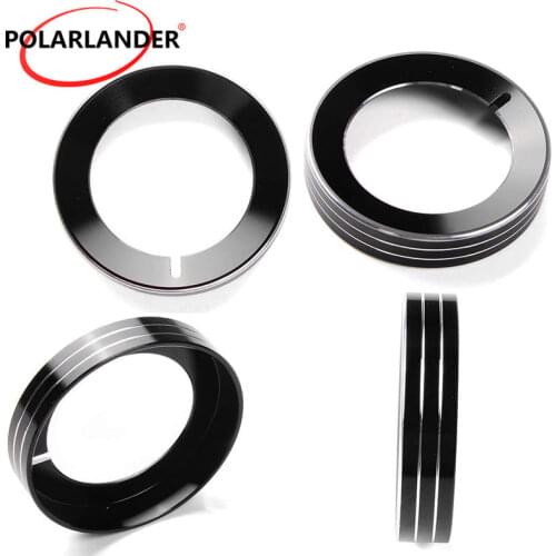 Headlight Switch Knob Ring Cover 1PC Aluminum Alloy 5 Colors Button Trim For F/ord F150 XLT 2016 2017 & F/ord Mustang 2015 2016