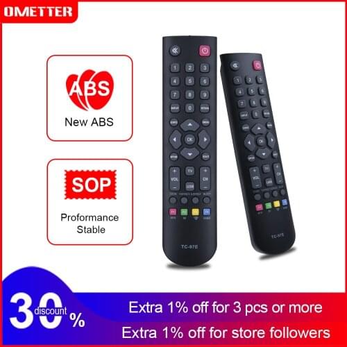 TC-97E remote control use for TCL led lcd TV 06-520W37-B000X RC3000E01 RC3000E02 08-RC3000E-RM201AA ERISSON remote conrtoller