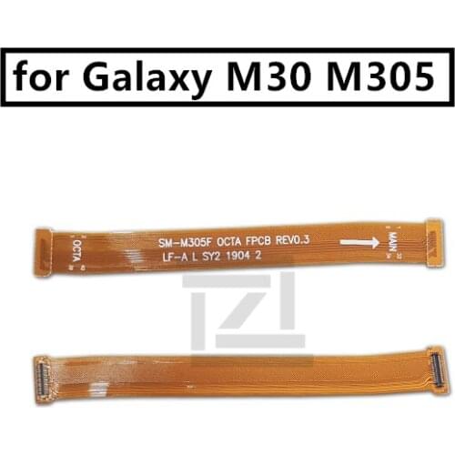 For Samsung galaxy m30 m305 Mainboard Flex Cable Logic Main Board Motherboard Connect LCD Flex Cable Ribbon Repair Spare Parts