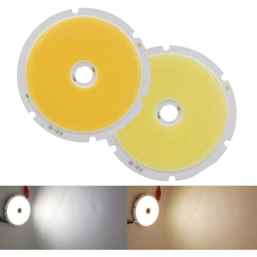 Hot sale round 80mm Annular allcob LED COB Light Source High Power 50W Warm White LED Strip Module Chip For Downlight DIY lamp