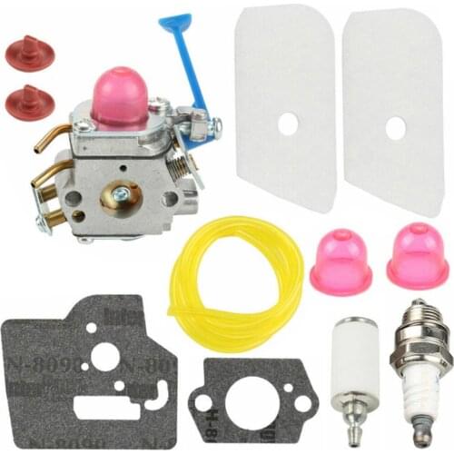 Chainsaw Carburetor for Husqvarna 545081848 C1Q-W40A 128C 128CD 128L 128LD 128LDX 128R Lawn Mower w/ Gasket Filter