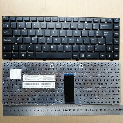 UK New laptop keyboard for CLEVO W243 W243HU ITAUTEC A7520 W7535 W7545 W7630 W7635 W7645 W7650 Zyrex LW4343 LW4820T LW4843