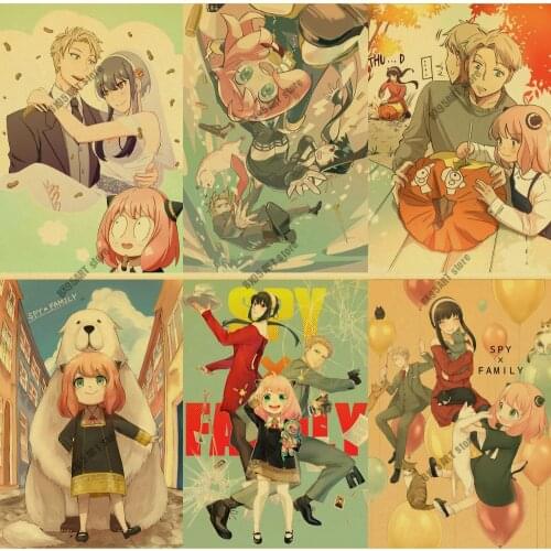 Spy X Family Anime DIY 5D Diamond Painting Diamond Embroidery Full Round Square Drill Cross Stitch Kits Gift Room Decoration