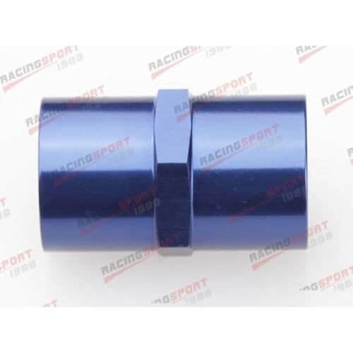 3/8" NPT Female to 3/8" NPT Female Straight Adapter Adaptor Fitting AD7003 blue