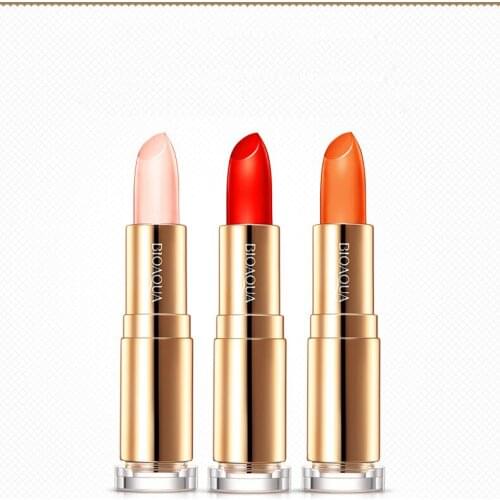 3Colors Sexy Magic Jelly Lipstick Color Changing Long Lasting Lip Gloss Moisturizing Lip Balm Moisturizer Lips Makeup