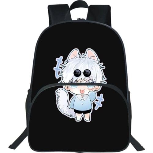 Jujutsu Kaisen Backpack Anime Yuji Itadori School Bag Teenagers Cartoon Cosplay Bookbag Boys Girls Casual Travel Rucksack