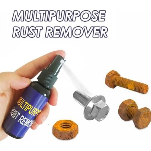 50ml Rust Remover Multi-Purpose Rust Inhibitor Auto Window Rust Remover Derusting Spray Car Maintenance Rust Converter