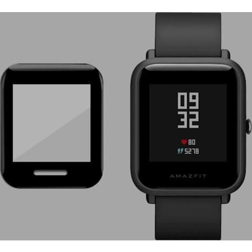 3D Curved (Not Glass) Soft Full Edge Cover Protective Film For Xiaomi Huami Amazfit BIP/ Bip Lite/ Bip S Watch Screen Protector