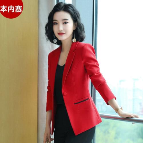 Blazer Women Womens Suit Jacket Spring Casual Suit Top Short Veste Femme