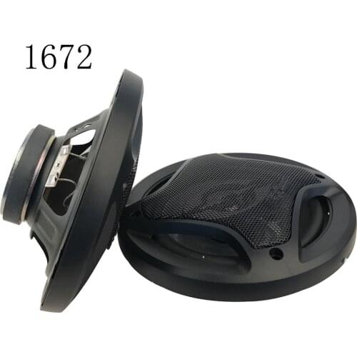 2pcs Universal 16cm 220W Car HiFi Coaxial Speaker Vehicle Door Auto Audio Music Stereo Full Range Frequency Speakers for Cars