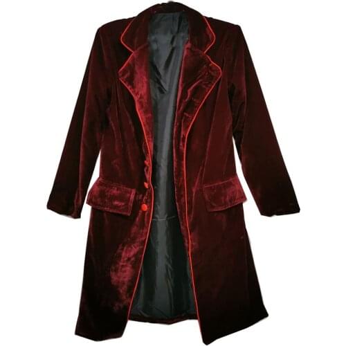 2020 Charlie and the Chocolate Factory Cosplay Willy Wonka Costume