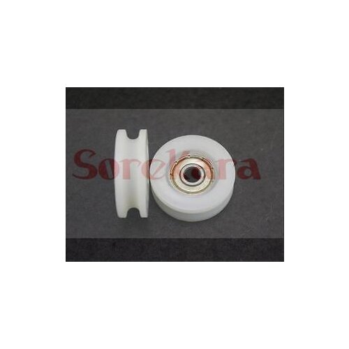 5*21*6.8mm U Groove width 3.8mm Guide Pulley Sheave Sealed Rail Bearing BU0521