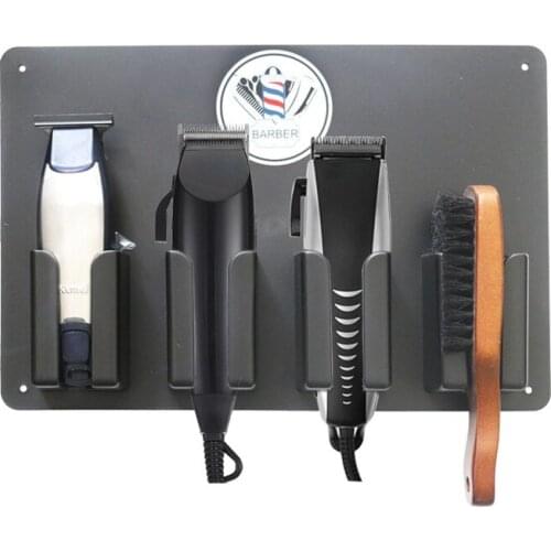 Barber Shop Accessories Electric Hair Cutter Stand Barber Haircut Tools Trimmer Shaver Holder Station Hair Clipper Machine Stand