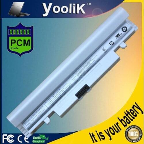 White Laptop Battery For AA-PB2VC6B AA-PB2VC6W AA-PL2VC6B AA-PL2VC6W AA-PB3VC6B N218 N143 N145 N148 N150 N230 N350 11.1V