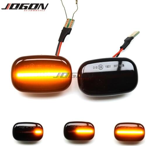 For Toyota Corona AT19 Hilux Surf N21 Yaris RAV4 94-05 Camry For Lexus RX 300 Car LED Dynamic Turn Signal Light Side Marker