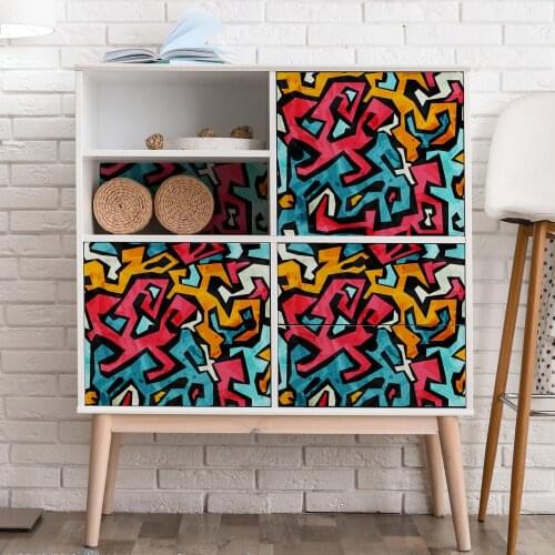 Adhesive film for furniture and walls, highest resolution, size 60x500 cm, wrapping kitchens cabinets tile furniture tables