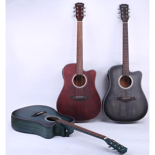 Body Red Guitar Kit Mahogany Electric Acustic Bass Guitar Neck Professional Performance Guitarra Acustica Playing Tools EH50G