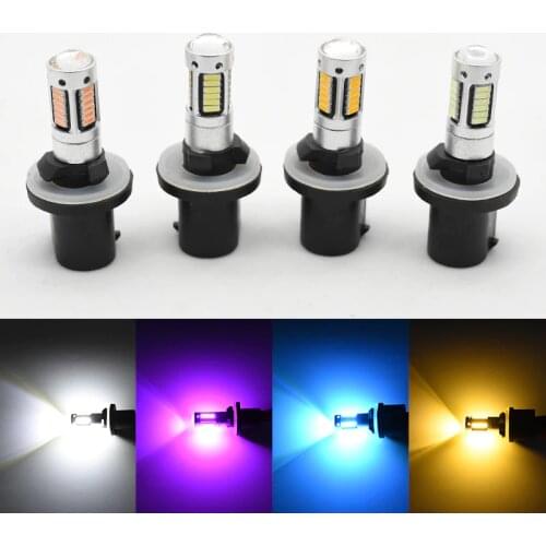 2X H27 880 Led Bulb For Cars H27W/1 H27W1 Auto Fog Light DRL 12V 880 LED Bulbs Driving Daytime Running Light