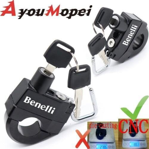 Motorcycle Accessories Anti-theft Helmet Lock Security For Benelli TRK 502 Leoncino 500 BJ500