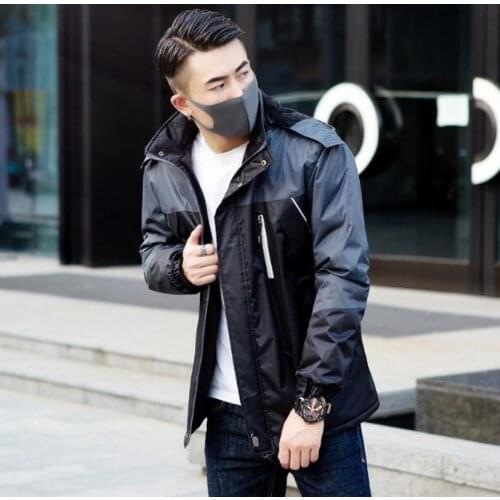 Men Windproof waterproof warm raincoat Hooded Breathable Mens Outdoor Jackets And Coats Winter Autumn Outwear Windbreaker Coat