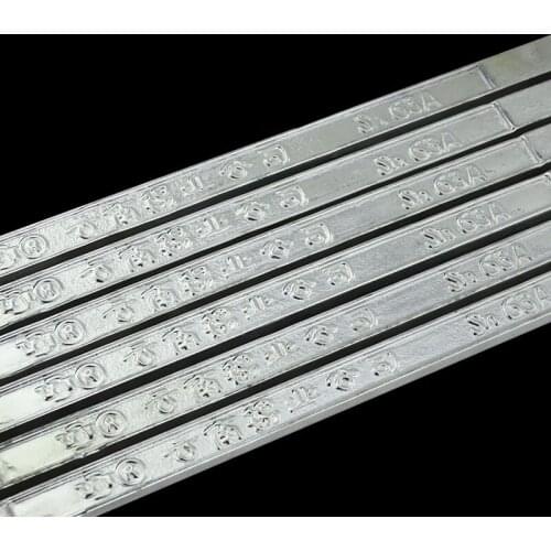 Welding Tin Rod 63A High Purity Soldering Tin Bar Low Melting Point Electrical Welding High liquidity Oxidation Resistant Tin
