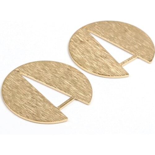 Brass Textured Geometric Charms, Textured Round shaped Raw Brass Earrings Findings,Fit For Necklace,Earrings,Jewelry,25mm-RB1323