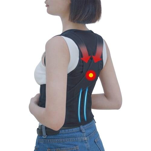 Back Waist Support Belt Posture Corrector Backs Medical Belt Lumbar Childrens Students Adult Male Corset For Posture New