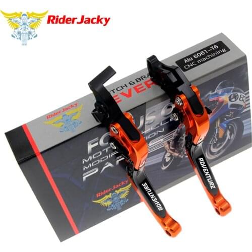 Riderjacky For KTM 1190 Adventure/R 2013-2016 2014 2015 Motorcycle CNC Folding Extendable Brake Clutch Levers