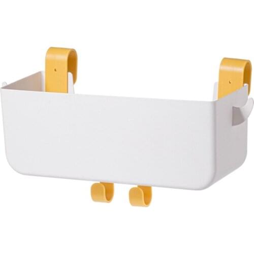 Student Dormitory Bedside Storage Hanging Basket with Hook Large Capacity Storage Hanging Box