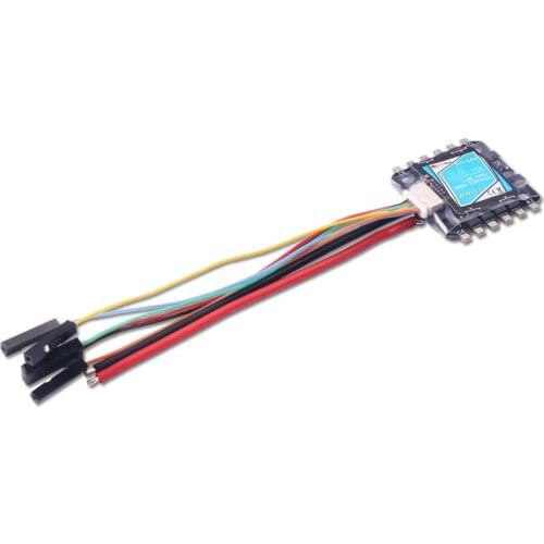 SunriseModel Cicada 6A BLHELIS 1-2S 4in1 Brushless ESC 0.5A/3.3V BEC 20X20mm for RC Flight Controller Stack FPV Racing Drones