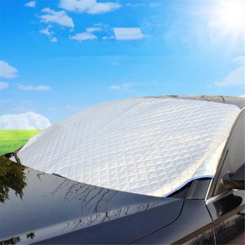 Universal Car Covers Windshield Sunshade Snow Cover Frost Guard Protector Shield Dust Car Sun Shade Protection for Cars and SUVs