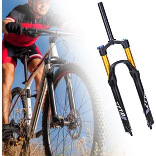 Bicycle Fork Shock Absorb Install Easily Alloy Air Pressure Mountain Front Fork for Outdoor вилка для велосипеда horquilla mtb