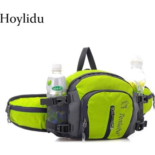 2018 New Waterproof Bag High Quality Nylon Multifunction Waist Pack Colorful Large Capacity Unisex Travel Casual Bag Fanny Pack