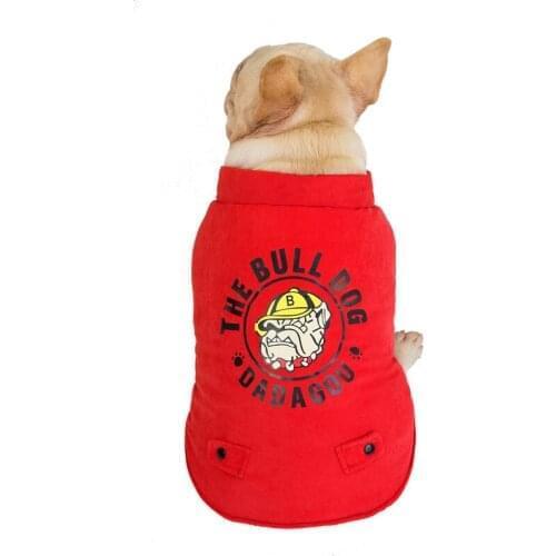 All Season Dog Clothing Animal Cotton Dog Clothes Pet Clothing Autumn/Winter Cotton Vest Dog Clothing Winter Clothing